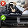 Mini Luminous Stick-On Car Clock Waterproof Motorcycle Dashboard Watch Auto Interior Decor Accessories Led Clocks
