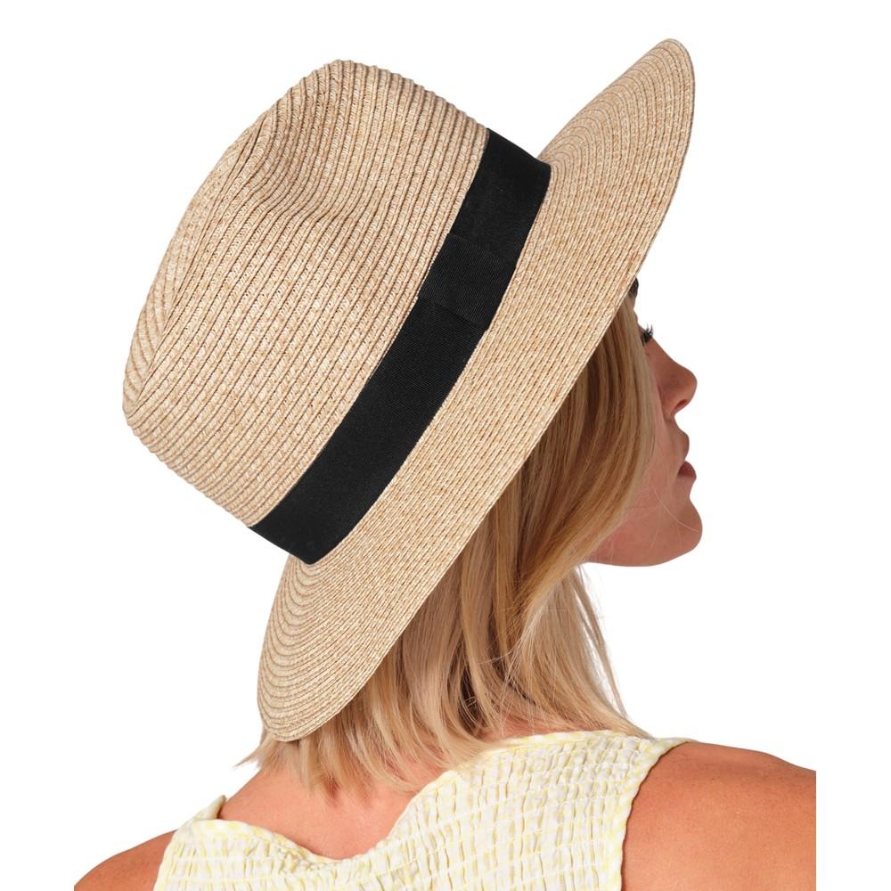 Beechfield Straw Lightweight Fedora