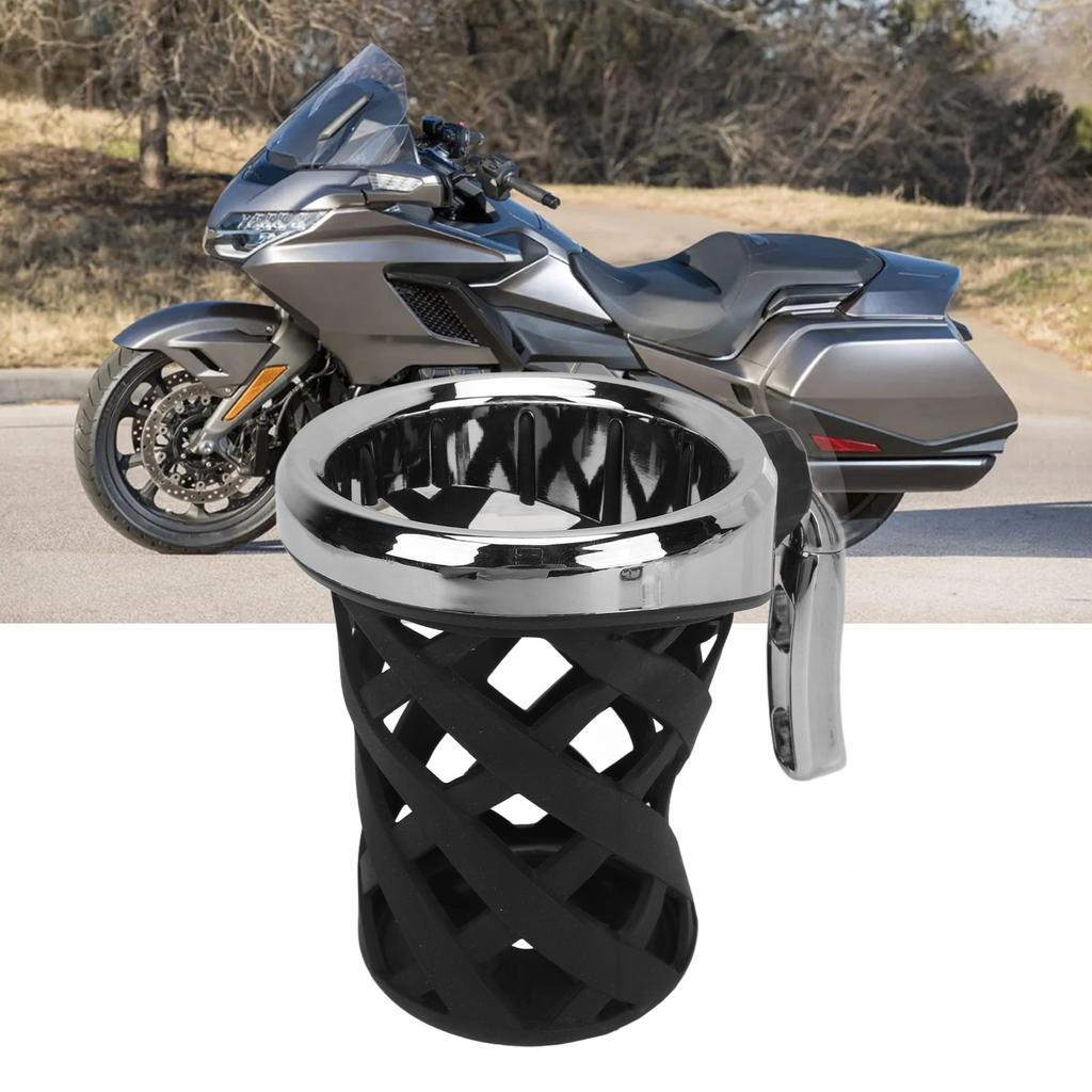 Motorcycle Water Cup Holder Lightweight Versatile Rugged Stable Drink Cup Holder for Gold Wing GL1800 F6B