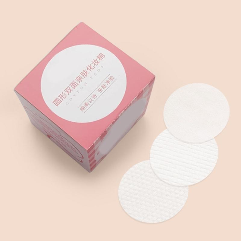 Disposable Cotton Pads for Face Soft Lint Frees Makeup Remover Pads for Facials and Eye Use Cotton Facials Pads Women