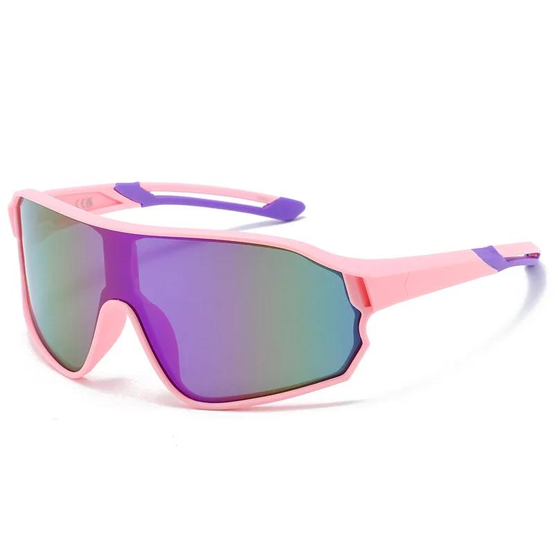 New Fashion Outdoor Travel Sunglasses Cycling Windproof Colorful Lenses For Sunshade Sports Sunglasses Zonnebril Voor Mannen