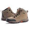 Non Slip Wear Resistant High Top Men Hiking Shoes Outdoor Platform Travel Walking Shoes