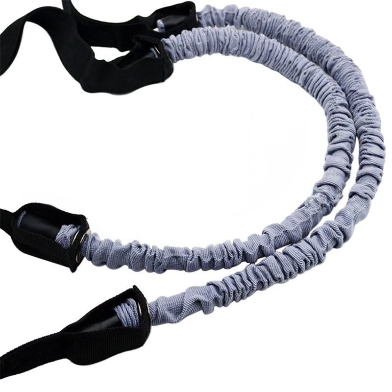 1 Pair Wheel Pull Rope Abdominal Pull Rope Latex Fitness Exercise Stretch Pull Ropes Abdominal Wheel Accessories