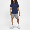 Jordan Jumpman Logo Embroidered Sport Crew Neck Short Sleeve T-Shirt Men Tops Navy-Blue DC7486-410