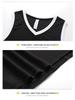 Men's 2026 Summer Sleeveless Ice Silk Basketball Training Vest and Shorts Set - Quick Dry and Loose Fit