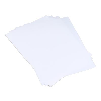 20 Blatt holografisches Aufkleberpapier, transparentes, selbstklebendes, glänzendes Aufkleberpapier für Laserdrucker, für Tintenstrahldrucker