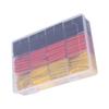 800 Pcs Heat Shrink Tubing Red Yellow Black Shrinkable Insulated Wire Cable Protection Sleeves Combi