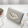 Onns G Fashion Lip Chain Trendy Shoulder Women's Bag Bag Transparent Messenger Mobile Phone Bag