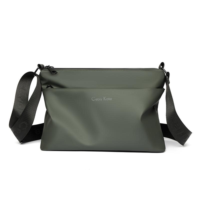 Borsa a Spalla da Uomo Multi-Scomparto Grande Capacità Borsa a Tracolla