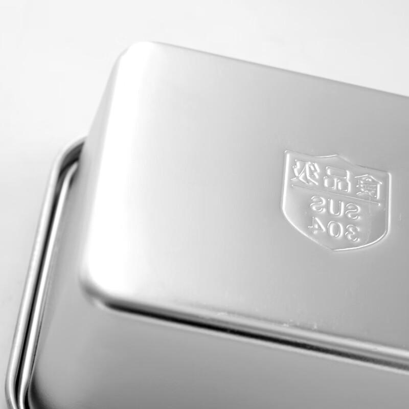 304 Edelstahl Quadratische Lebensmittelaufbewahrungsbehälter Set