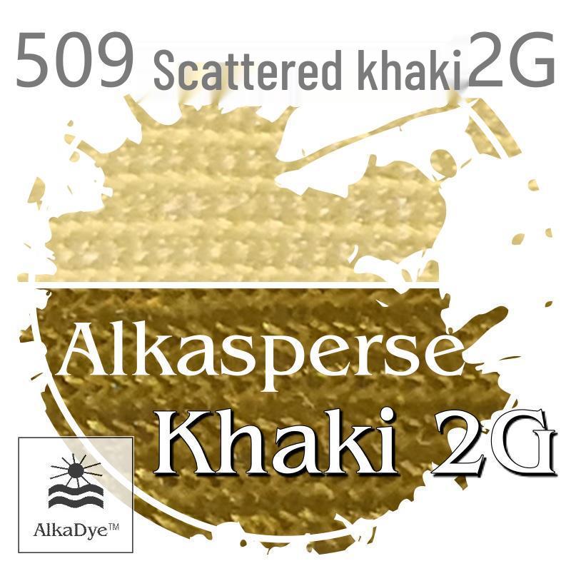 509 Хаки 2G Нейлон и Ацетат Целлюлозы Порошковый Краситель - Земляной Желтый Сине-Коричневый