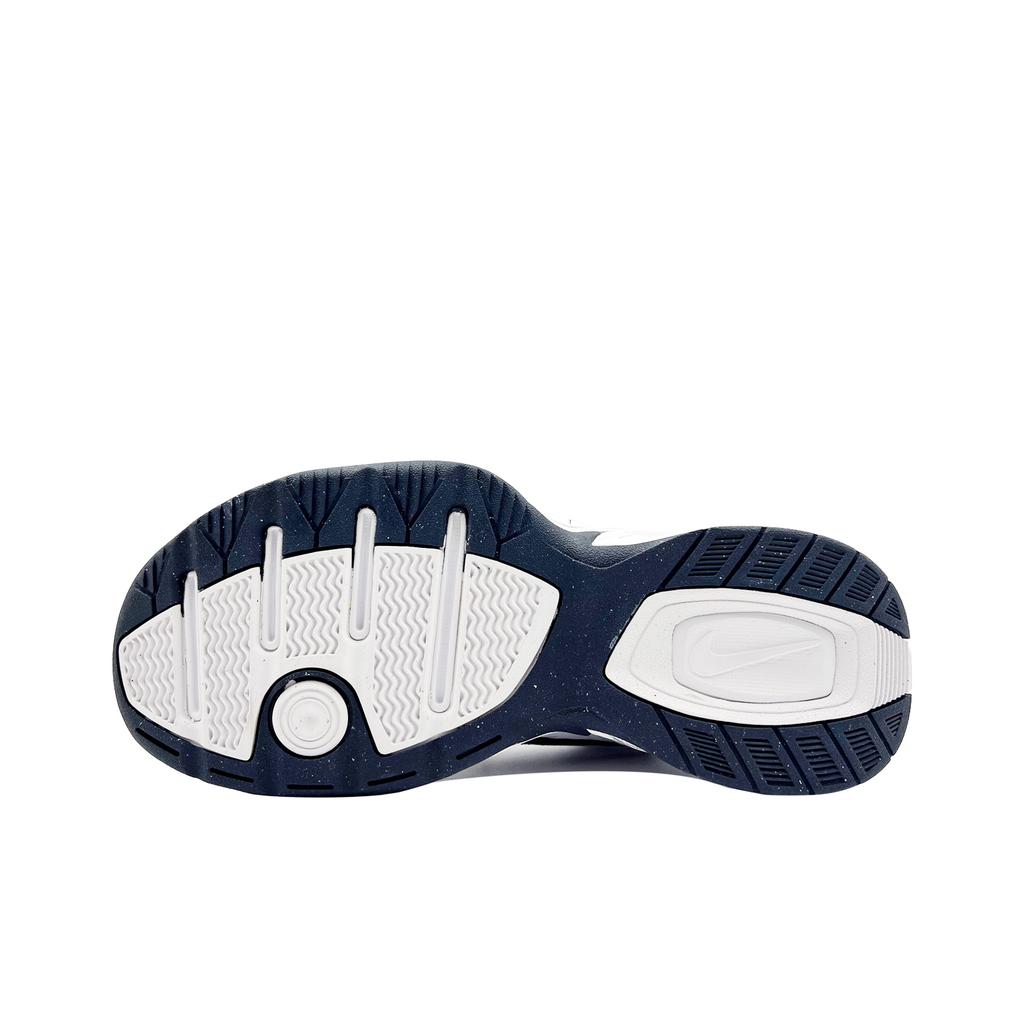 Nike Air Monarch 4 Chunky Sneakers Unisex Low Top White Blue 415445-102(Team1383-)