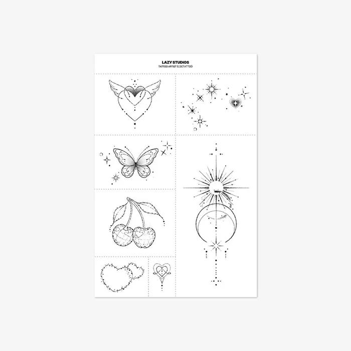 

Тату-мастер Элси 01 Временная наклейка-тату