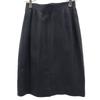 Salvatore Ferragamo made in Italy Midi length linen Tight Skirt 40 Navy Women Used