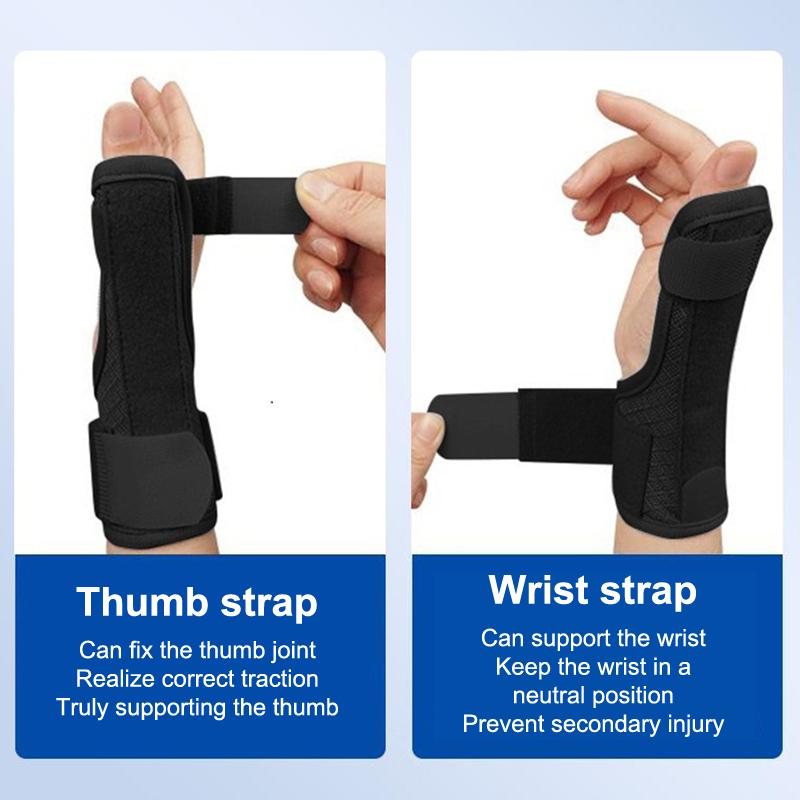 Thumb Splint Support Brace For Tenosynovitis Arthritis Tendonitis Trigger Thumb Immobilizer Fits Men Women Left And Right