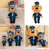 Sheriff Labrador Plush Toy Soft And Cuddly Stuffed Animal Yellow/grey 30cm 45cm 60cm