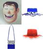 Toy Story 4 Woody Tsui Kids' Cosplay Set Including Hat Mask Scarf And Shoulder Bag