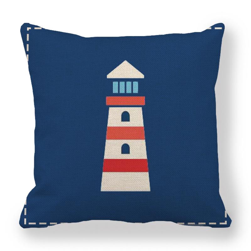 Custom Geometric Abstract Symmetrical Linen Pillowcase