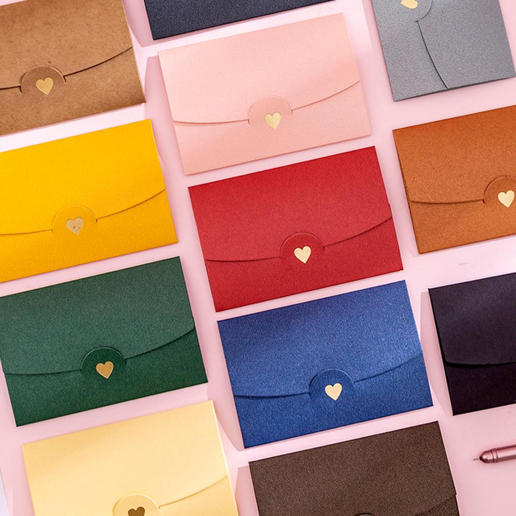 Romantic Paper Envelope Portable Vintage Wedding Ceremony Engagement Invitation Card Envelopes Party Banquet Accessories