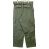 Kenzo FE58PA3759GF Khaki Belted Cargo Pants Bottoms M khakiUsed