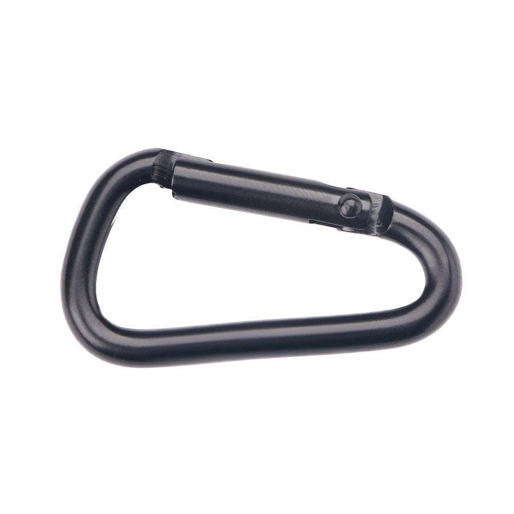Kettle 10pcs Key ring Backpack Aluminum Zinc Zinc Alloy D-Shaped Carabiner Keychain Hook Hanging Buckle
