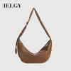 Retro Commuter Underarm Bag Autumn Large Capacity Cross-Body Dumpling Bag