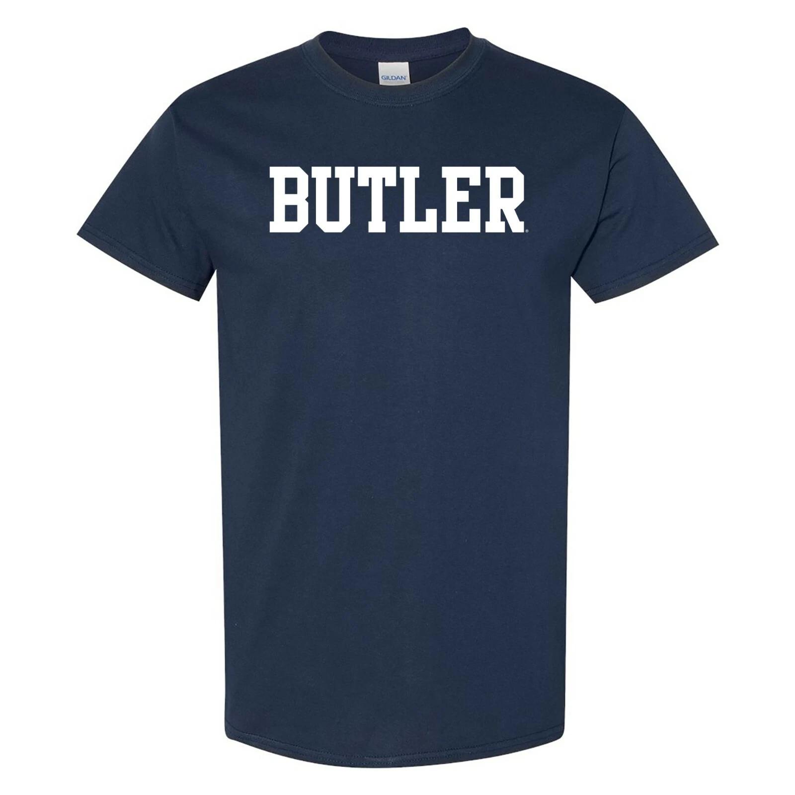 BUTLER BULLDOGS Basic Block -Official Collegiate Sports Team T-Shirt 2XL