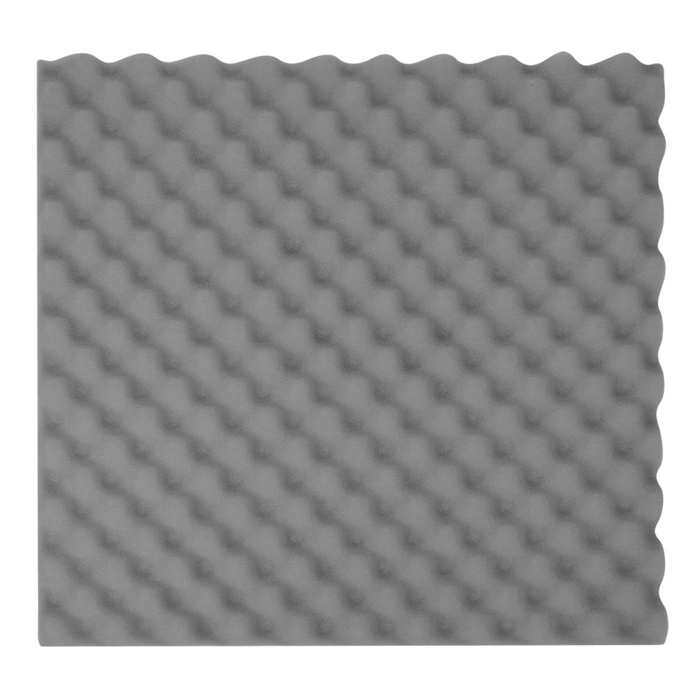 6Pcs Soundproof Padding Foam Sound Insulation Deadening Material for Studio Indoor Wall50x50x3.5cm