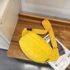 Trendy Brand Breast Bag Women'S Casual Versatile Messenger Bag Men'S Lightweight Sports Shoulder Bag Girls Commuting Solid Color Mobile Phone Pack
