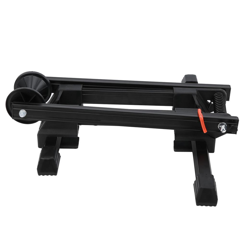 Bicycle Foldable Wheel Stand Holder Mountain Bike Floor Parking Rack Repair SupportBlack