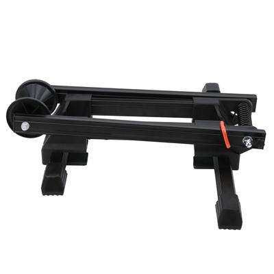 Bicycle Foldable Wheel Stand Holder Mountain Bike Floor Parking Rack Repair SupportBlack
