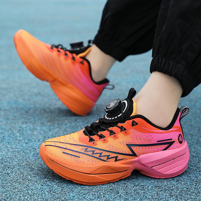 Summer Running Shoes Children's Running Shoes Students Newborn Teenagers Test Shock Absorption Lightweight Ultra-light