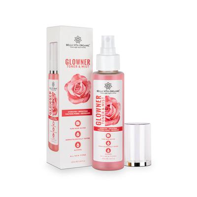 2x Glowner Rose Water Face Toner & Mist, 100 Ml