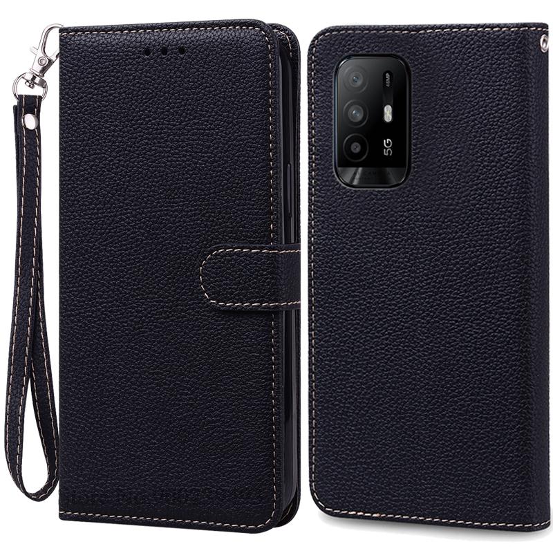 Für OPPO A94 5G Hülle Brieftasche Leder Klapphülle Für OPPO A94 Hülle Weiche Silikonhülle Für OPPO A 94 4G 5G Handyhülle Coque Fundas