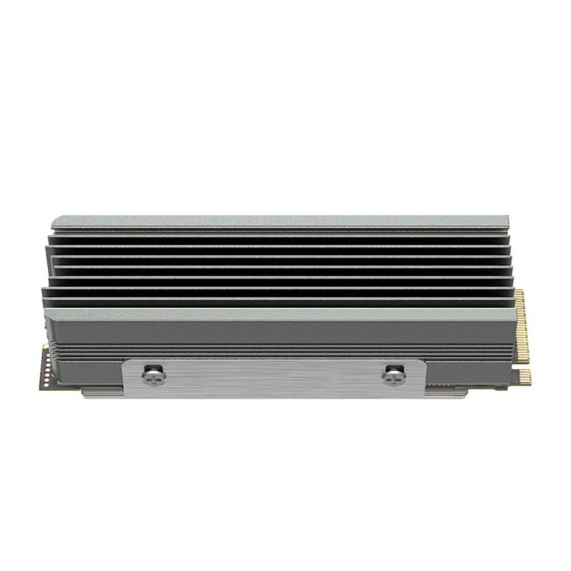 

Двусторонний радиатор M.2 SSD для охлаждения, для установки в компьютер, алюминиевые охладители с винтами, термопроводящая прокладка 1