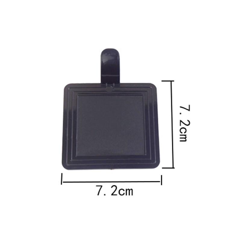 Disposable Square Plastic Mousse Cake Base Trays