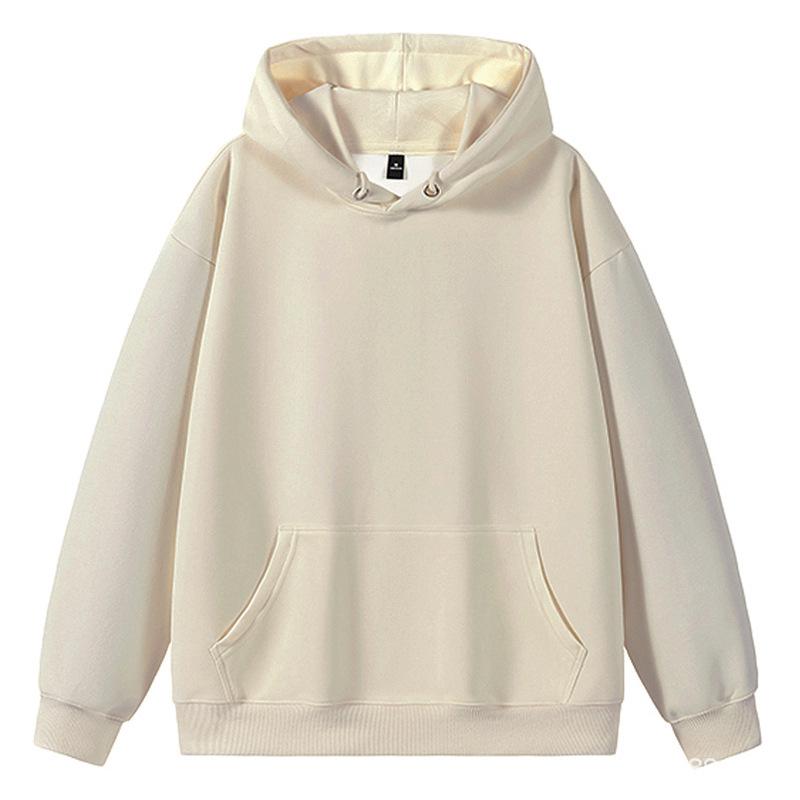 Damen Baumwoll-Hoodie im individuellen Lazy Style - Langärmlig, lockere Passform, Koreanische Herbstmode