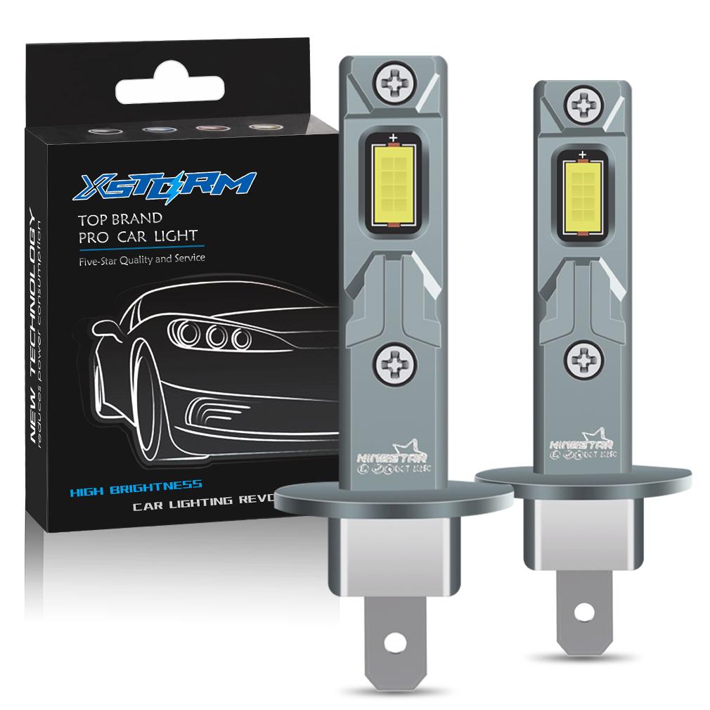

XSTORM H1 LED Headlight Canbus 20000LM 80W H11 H4 LED Light Bulbs Car H7 Headlight Fog Light 8CSP Chips Autor Lamps Plug & Play H1