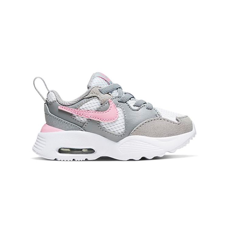 Nike Air Max Fusion Low Top Running Shoes Baby Sneakers White Gray Pink CJ3826-003