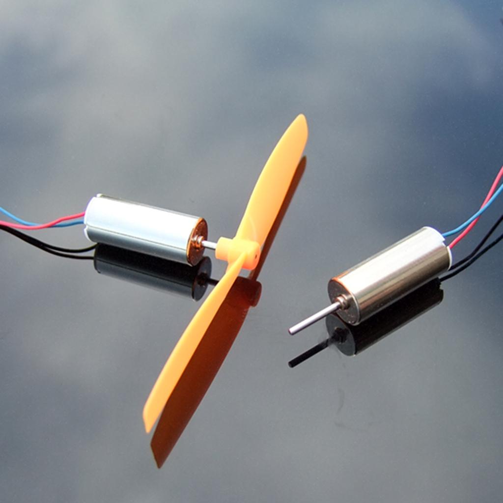 2pcs DC 3.7V 7x16 Mm 45000RPM High Speed Hollow Cup Brushless Coreless Motor
