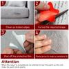 Sofa Repair Patches - 2 Pcs 8x11 Inch Dark Gray Self-Adhesive Strong Glue Fabric for Sofas, Car Seats, Furniture