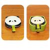 4/6Pcs Stackable Cartoon Panda Snack Dish Creative Ingredients Sauce Plate  Hotpot