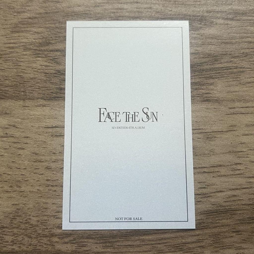 [USED] SEVENTEEN FTS Weverse Lakidro Mingyu Mercari Lowest Price