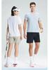 2024 Men's Quick-Dry Short Sleeve Running T-shirt: Round Neck, Outdoor Fitness Training Top