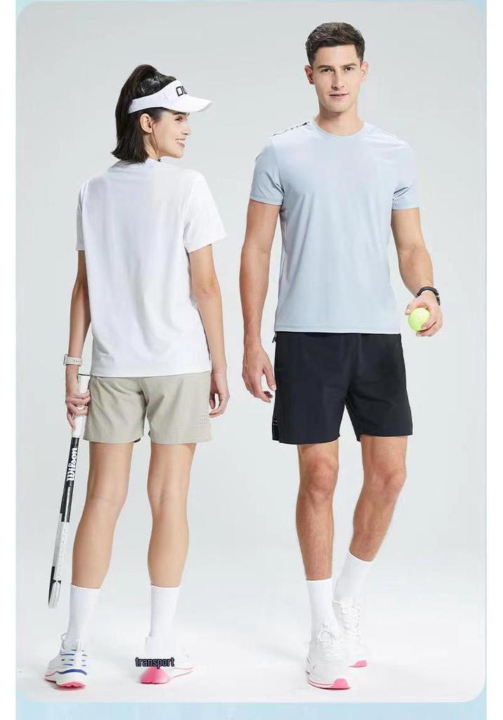2024 Men's Quick-Dry Short Sleeve Running T-shirt: Round Neck, Outdoor Fitness Training Top