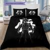 Dragon Ball Art Bedding Set, 1 Duvet Cover & 2 Pillowcases, Home Decor, Perfect Gift for Dragon Ball Fans