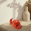 Novelty Crab Shaped Ashtray Durable Ceramic Ashes Holder For Ocean Lovers And Smokers Decors Office Desk Accessories