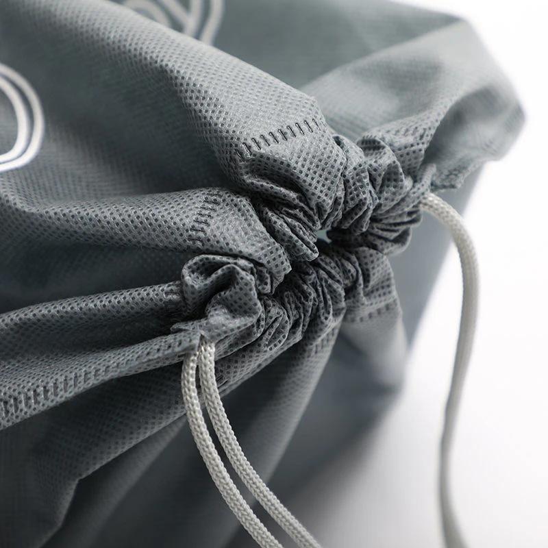 1/3/5PCS Waterproof Shoe Cover Thickened Non-Woven Dustproof Drawstring Storage Bag Clothing Travel Pouch Handbag Storage Bags