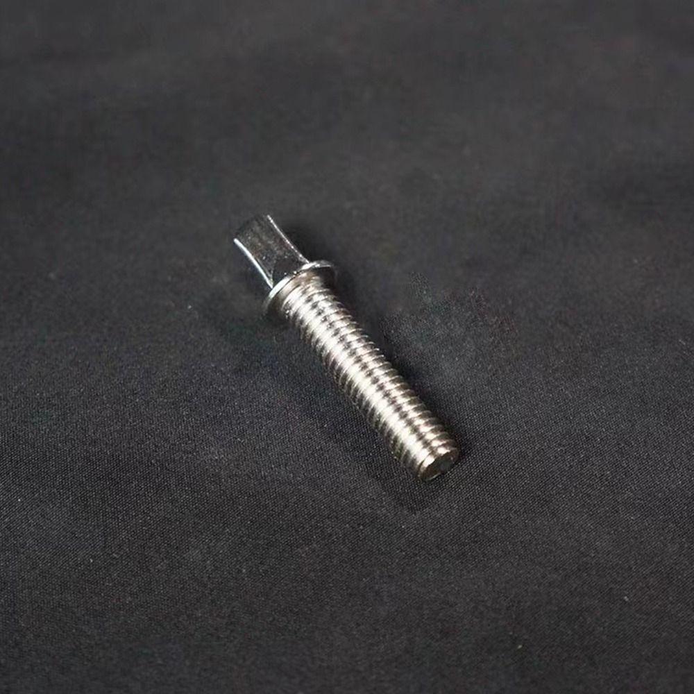 6Pcs with Washers Drum Tension Rods M5 Drum Tight Screw New Drum Lug Bolts for Jazz Drums Repair