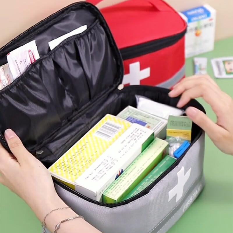 Portable Medicine Storage & First Aid Kit